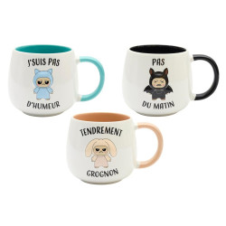 Lot de 3 Mugs Céramique...