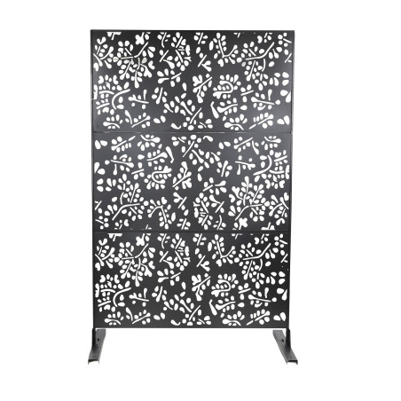 Panneau Occultant Extérieur en Métal Décoratif 120 x 40 x H 193 cm