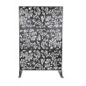 Panneau Occultant Extérieur en Métal Décoratif 120 x 40 x H 193 cm