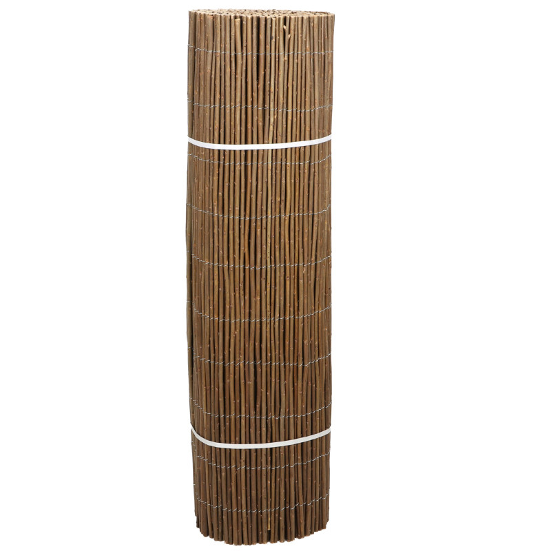Brise-Vue en Bois de Saule 3 ml x 1,5 m pour Jardin Balcon Terrasse - Canisse Extérieur Flexible