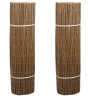 Lot de 2 Brise-Vue en Bois de Saule soit 10 ml x 1 m pour Jardin Balcon Terrasse - Canisse Extérieur Flexible