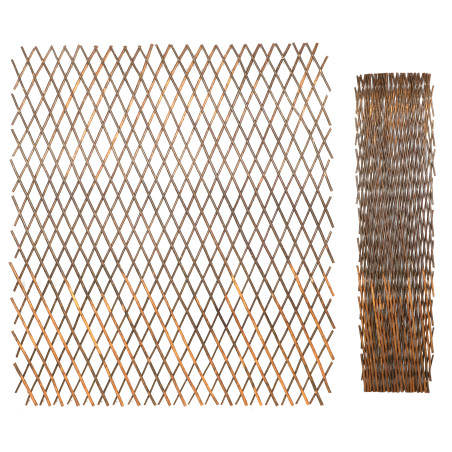 Treillis Extensibles en Bois de Saule 180 x 120 cm