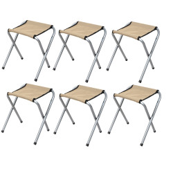 Lot de 6 Tabourets Pliants...
