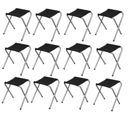 Lot de 12 Tabourets Pliants...