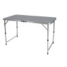 Table de Camping Pliante 120x60 Aluminium- Format Valise Transportable