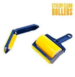 Sticky clean rollers - Rouleau à main + mini rouleau de voyage