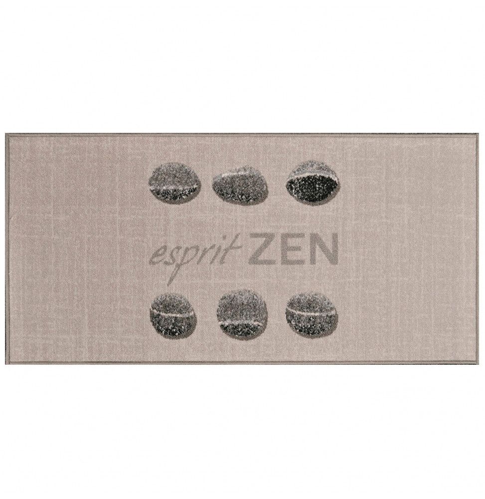 Tapis rectangle imprimé Zen - 57 x 115 cm