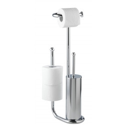 Combiné WC Universalo - Chromé - Accessoire de salle de bain