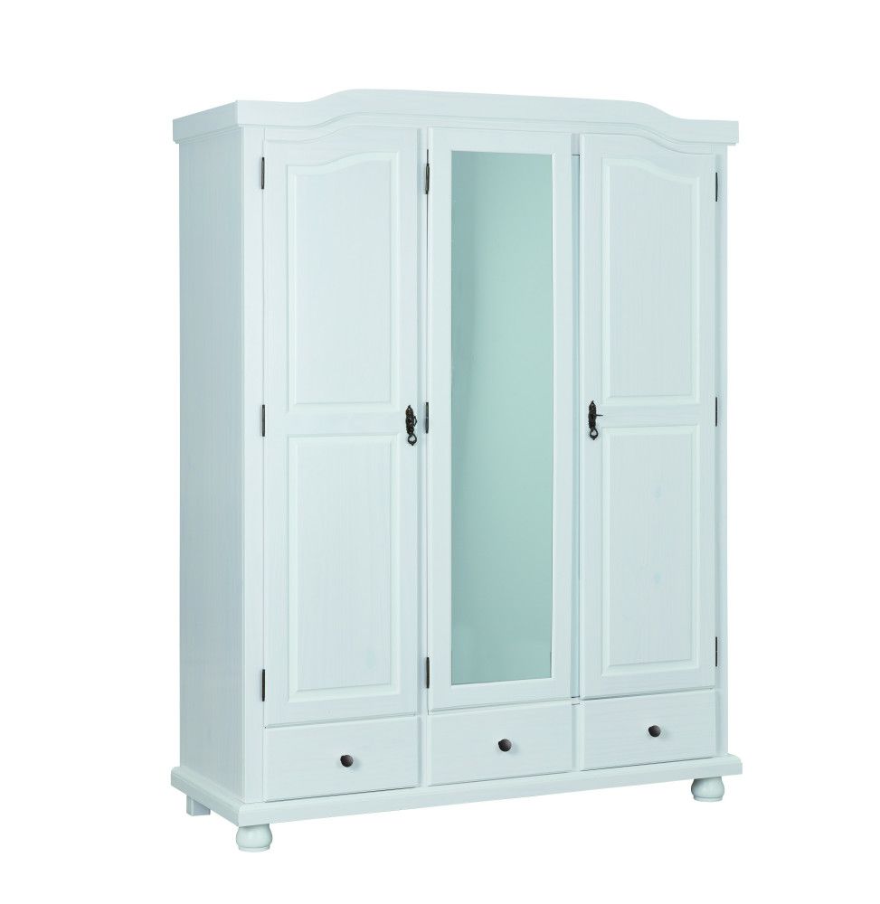 Armoire rustique Kappl - 56 x 150 x 198 cm - Pin