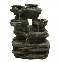 Fontaine Nature Pietra - H 35 cm - LED