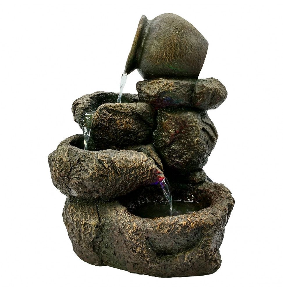 Fontaine Nature Nivello - H 31 cm - LED