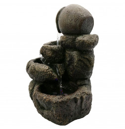 Fontaine Nature Nivello - H 31 cm - LED