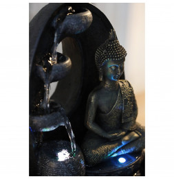 Fontaine Bouddha harmonie - H 40 cm - LED