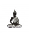 Statuette de bouddha assis en lotus - Hauteur 28 cm - Décoration d'intérieur zen