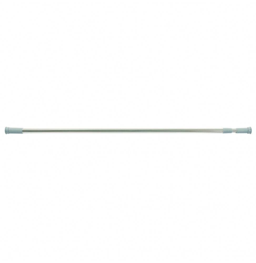 Barre de douche extensible - L 110 cm à 200 cm - Inox