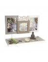 Jardin zen avec cadres photos - L 36.5 cm x l 15 cm