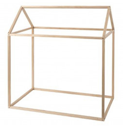 Cabane - 115 x 66 x 126 cm - Pin - Marron