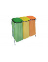 Eco-fix 3 supports sac poubelle - 95 x 37 x 86 cm - Métal