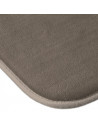 Tapis à mémoire de forme rectangulaire - 50 x 80 cm - Taupe 