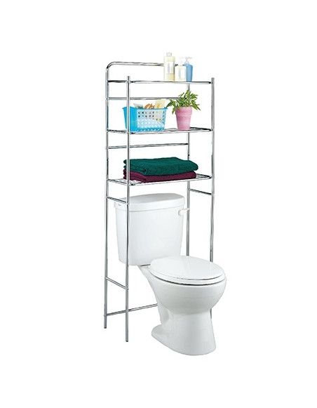 Etagère de rangement pour dessus de machine à laver, toilettes - idébox