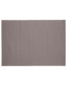 Tapis de salle de bain en mousse - 65 x 90 cm - PVC - Taupe