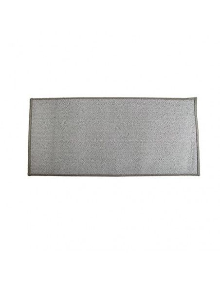 Tapis uni antidérapant - 50 x 120 cm - Gris