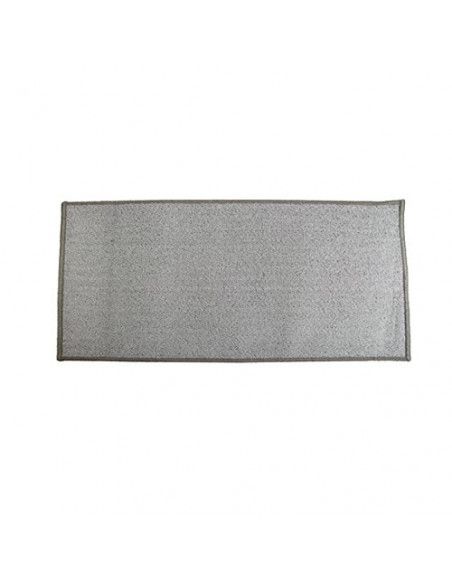 Tapis uni antidérapant - 50 x 120 cm - Gris