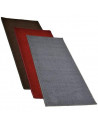 Tapis uni antidérapant - 50 x 120 cm - Gris