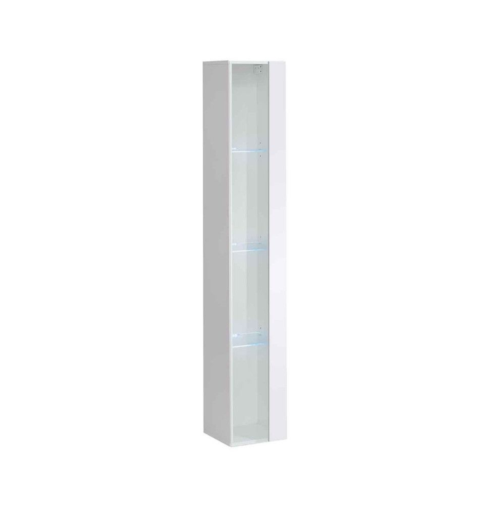 Vitrine - Switch WW 1 - 30 cm  x 180 cm x 30 cm  - Blanc