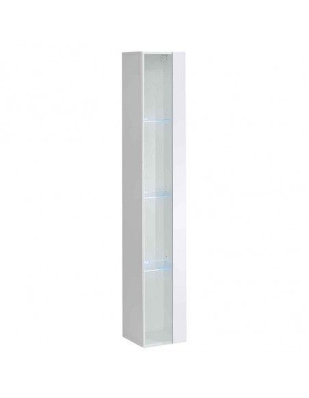 Vitrine - Switch WW 1 - 30 cm  x 180 cm x 30 cm  - Blanc