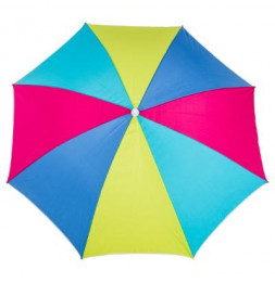 Parasol de plage rond "Porto" - D180 cm - Modèle aléatoire