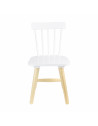 Chaise enfant - 29 x 33 x 58 cm - Bois - Blanc