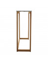 Console - 100 x 32 x 87 cm - Bois - Marron