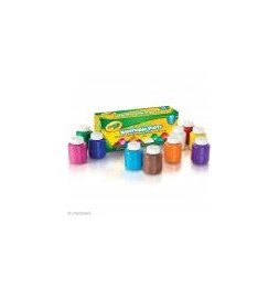 Peinture kit de 10 pots de peinture lavable - 59 ml