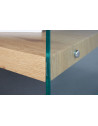 Table basse Benina - 110 x 60 x 45,5 cm - Bois - Beige