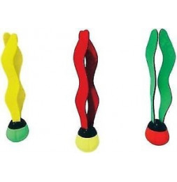 Set de 3 balles ondulées lestées - H 29 cm - Plastique