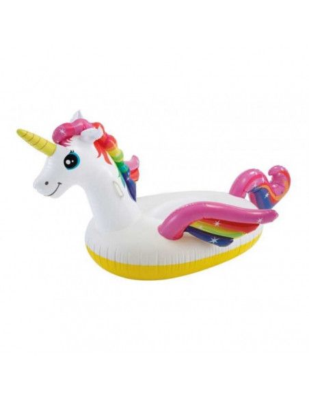 Bouée licorne à chevaucher - L 201 x l 140 x H 97 cm - PVC