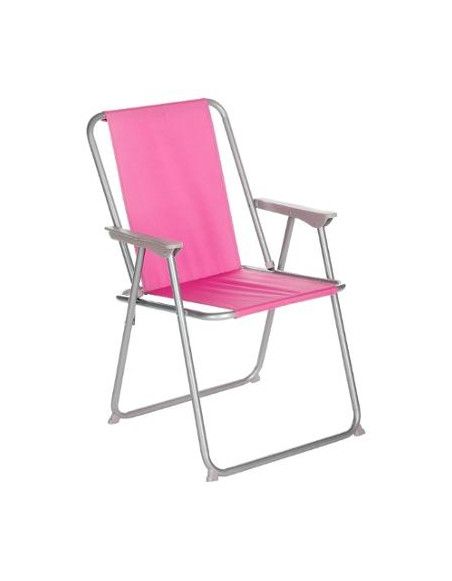 Chaise pliante - Grecia - 53 x 56 x 75 cm - Framboise