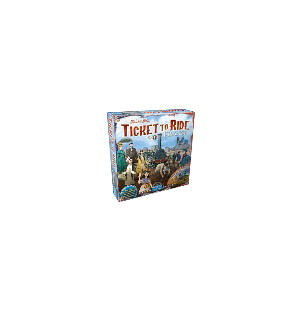 Aventuriers du Rail - France & Old West - Extension - Jeu de société