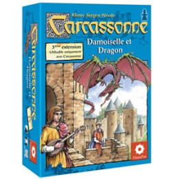 Carcassonne - Damoiselle et Dragon - Jeu de société