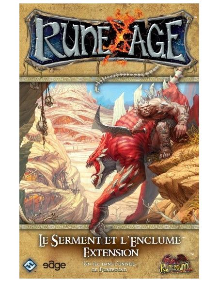 Rune Age - Le Serment et L'Enclume - Jeu de société
