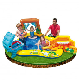 Aire de jeu gonflable dinosaures - Intex - Piscine pour enfants