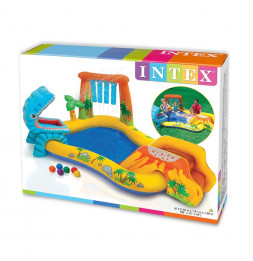 Aire de jeu gonflable dinosaures - Intex - Piscine pour enfants