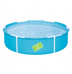 Piscinette ronde my first frame - D 153 x H 38 cm - Bleu