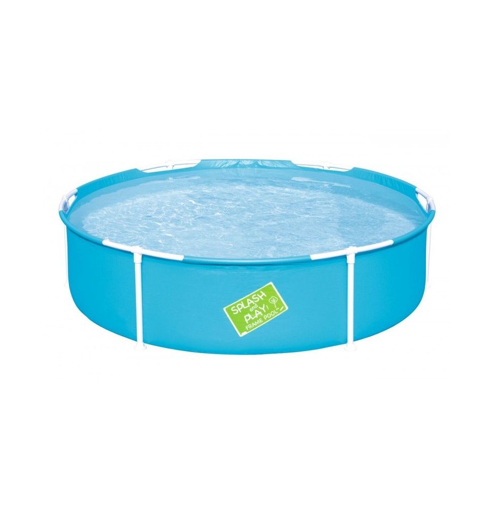 Piscinette ronde my first frame - D 153 x H 38 cm - Bleu