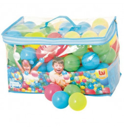 100 balles rebondissantes Splash and Play - D 6,5 cm