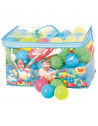 100 balles rebondissantes Splash and Play - D 6,5 cm