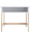 Bureau avec casier intégré - L 58 x l 52 x H 46 cm - MDF