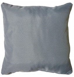 Coussin finition Passepoil - 60 x 60 cm - Gris