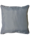 Coussin finition Passepoil - 60 x 60 cm - Gris